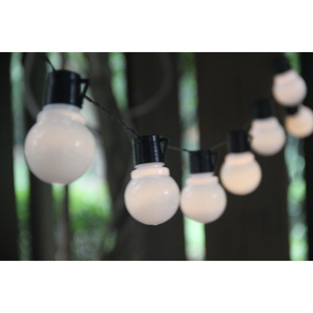 Thumbnail image for960053 20 LEDS SOLAR PPWERED NIGHT BULB STRING LIGHTS: 