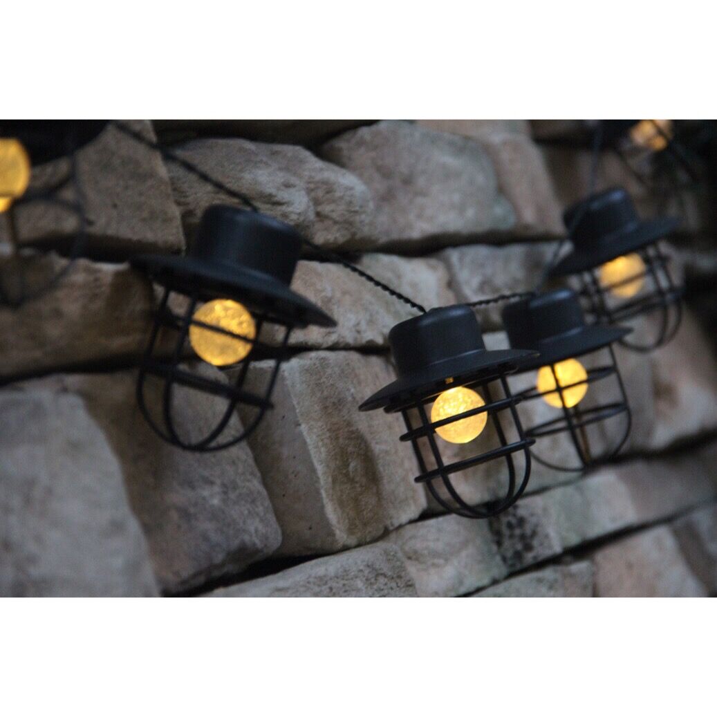 Thumbnail image for960079 10 LEDS MESH ENCLOSURE SOLAR STRING LIGHTS: 