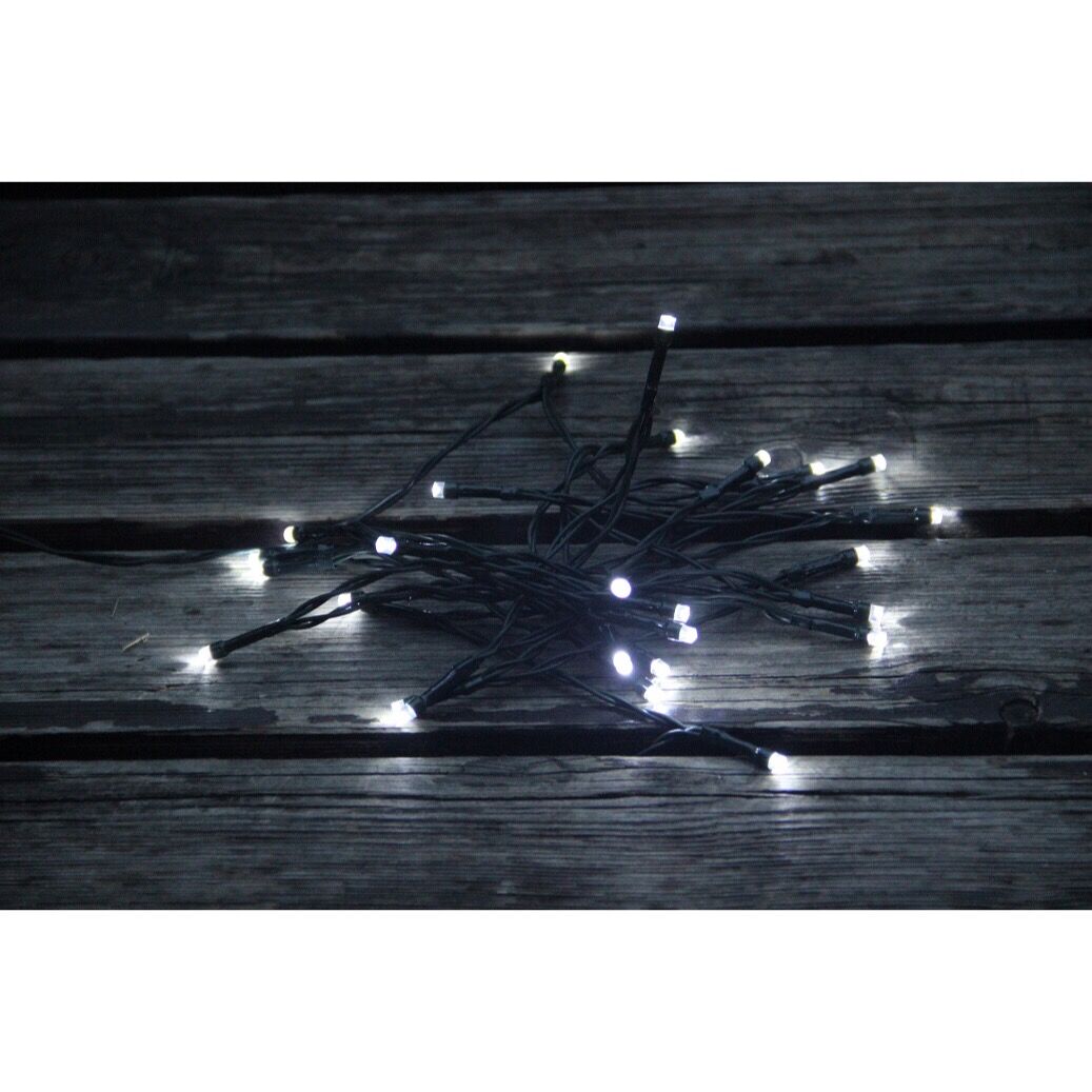 Thumbnail image for960087 25 LEDS SOLAR PANEL OUTDOOR STRING LIGHTS: 