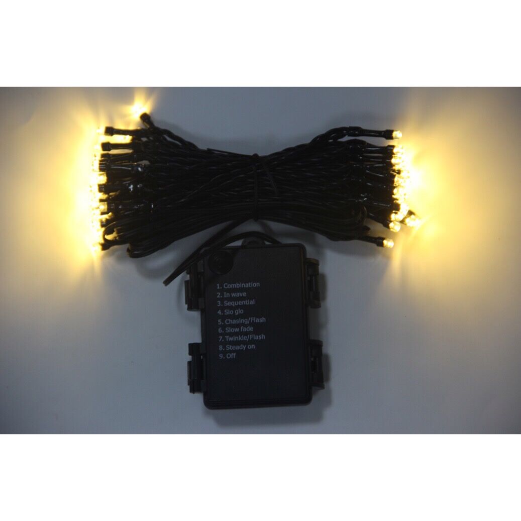 Thumbnail image for960102 50 LEDS OUTDOOR STRING LIGHTS WITH 8 FUNCTIONS: 