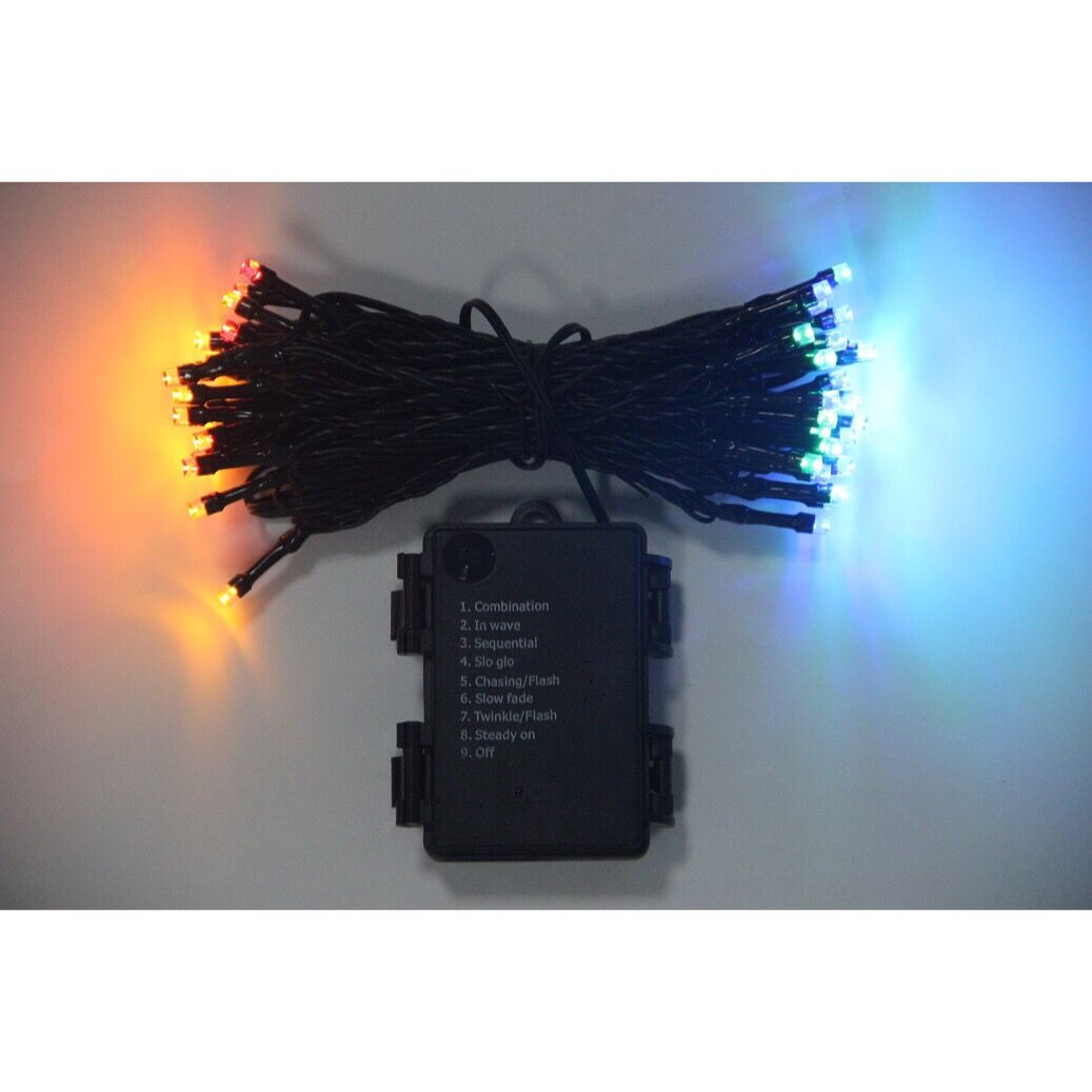 Thumbnail image for960102CC 50 LEDS OUTDOOR COLORFUL STRING LIGHTS: 