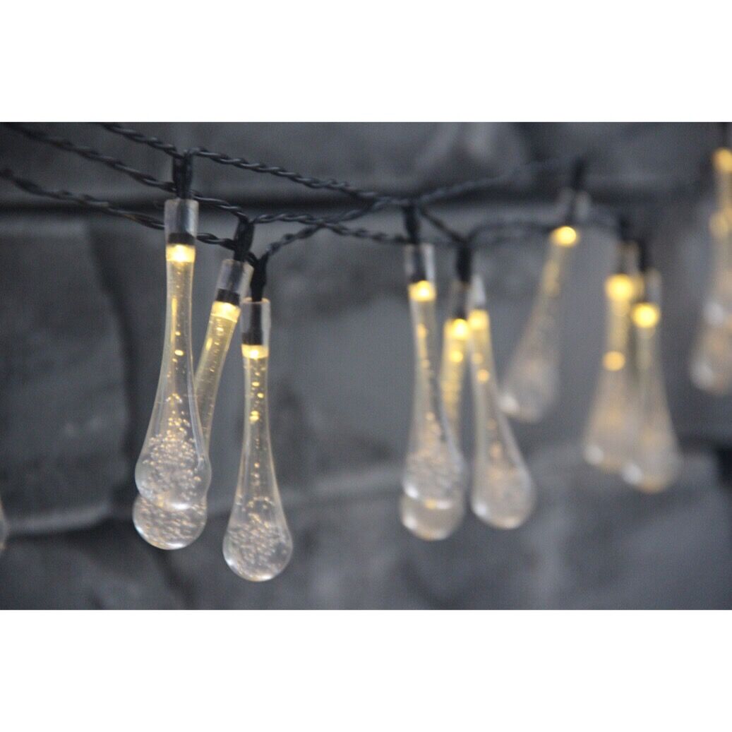 Thumbnail image for960108 10 LEDS PLASTIC STRIP SOLAR STRING LIGHTS: 